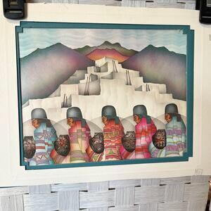 Amado Maurilio Pena Print - "Las Moradas" - 1985 8x10